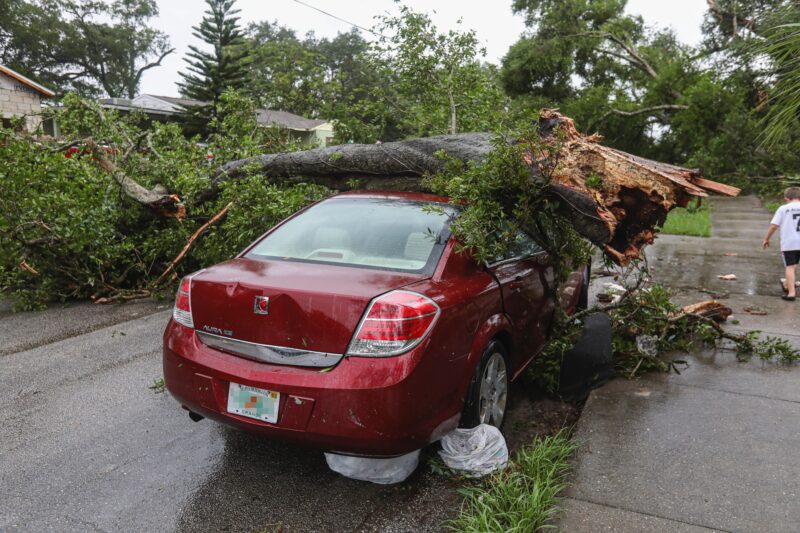 台風被害の様子